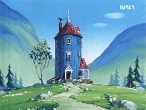 Casa de la familia Moomin de Tanoshii Muumin Ikka