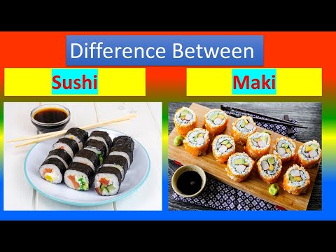 Sushi vs Maki: Descubre las diferencias entre estas delicias japonesas